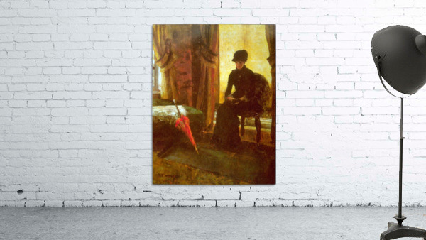 Dejected Lady Wall Preview