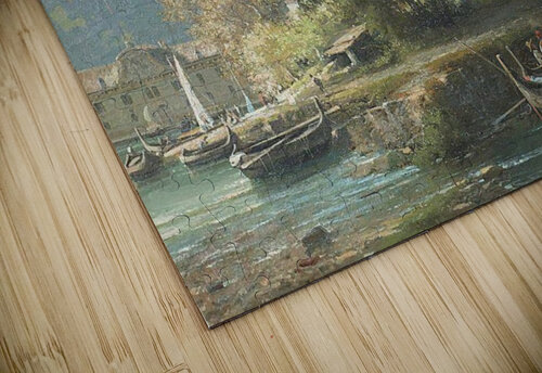 Riverside, 1869 Ercole Calvi puzzle