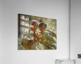 La dispute Acrylic Print