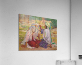 Two children playing Acrylic Print