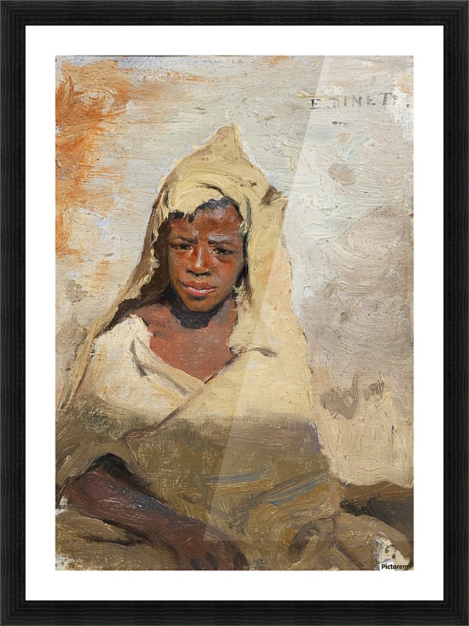 Jeune Fellah Picture Frame print
