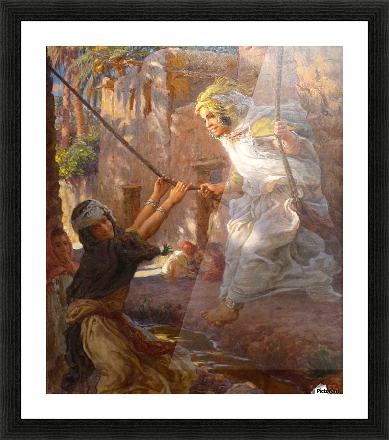 La Balancoire Picture Frame print