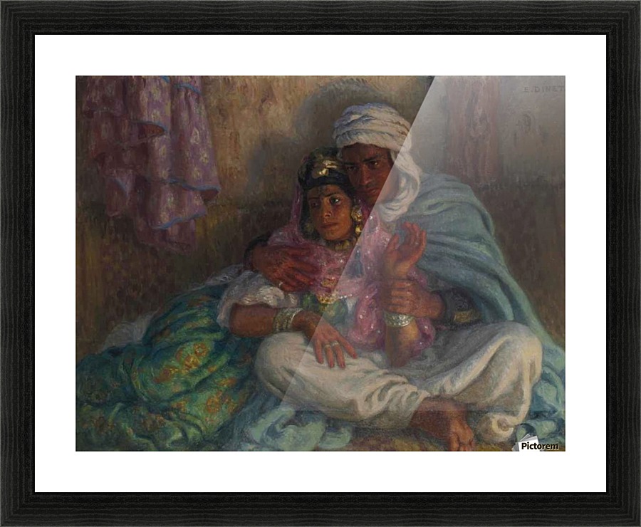 Les Amoreux Picture Frame print