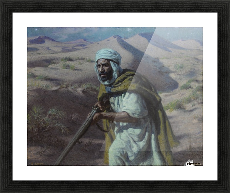 The night hunter Picture Frame print