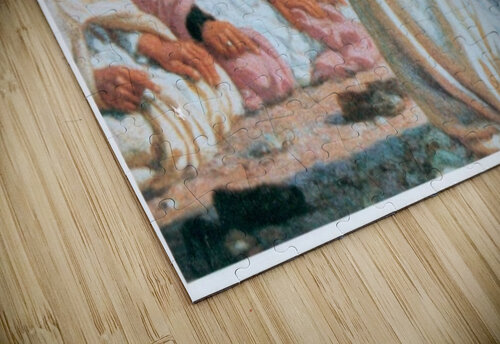 Men in prayer Etienne Dinet puzzle