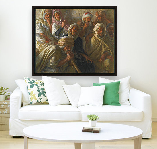 Spectateurs admir Reproduction