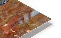 Fillette bouvant a la source HD Metal print