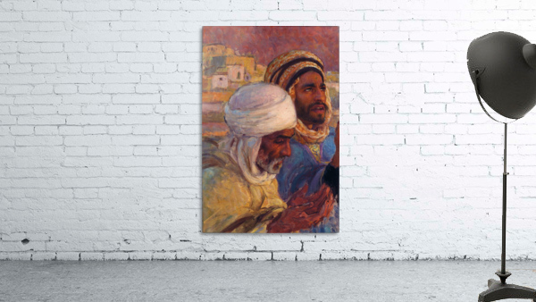 Praying men Wall Preview
