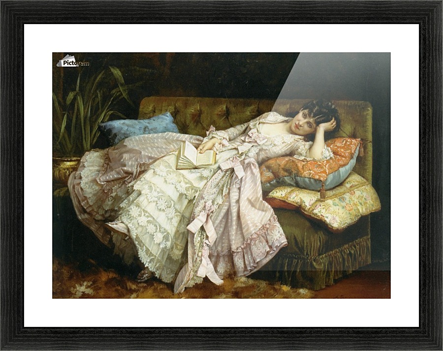 Sweet doing nothing Picture Frame print