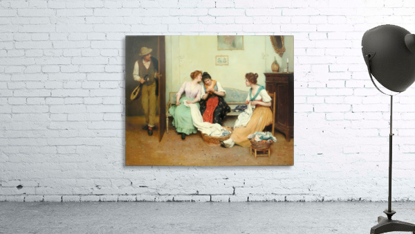 The friendly gossips Wall Preview