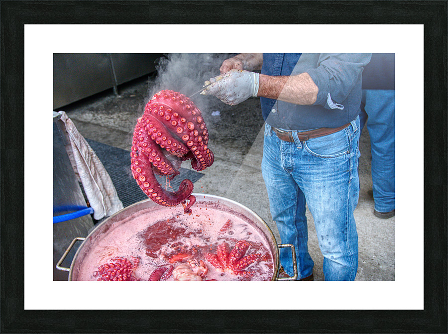 Octopus Picture Frame print