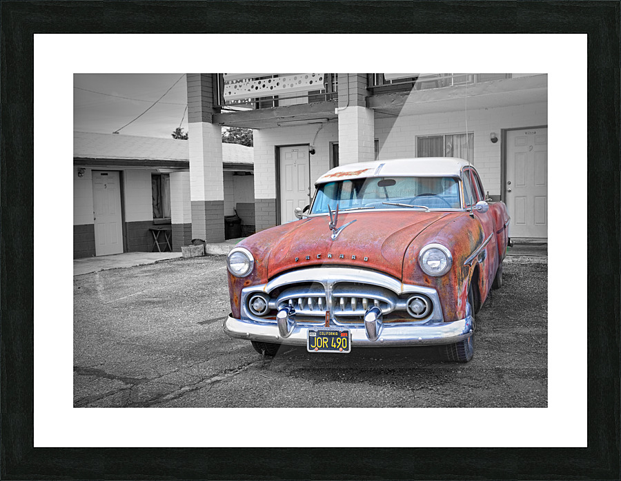 Route 66 car. Picture Frame print