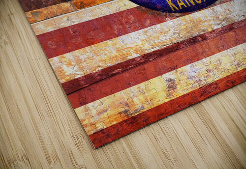 Kansas flag CreativePhotoSpain puzzle