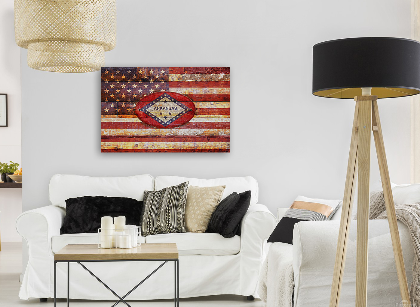 Arkansas flag Reproduction
