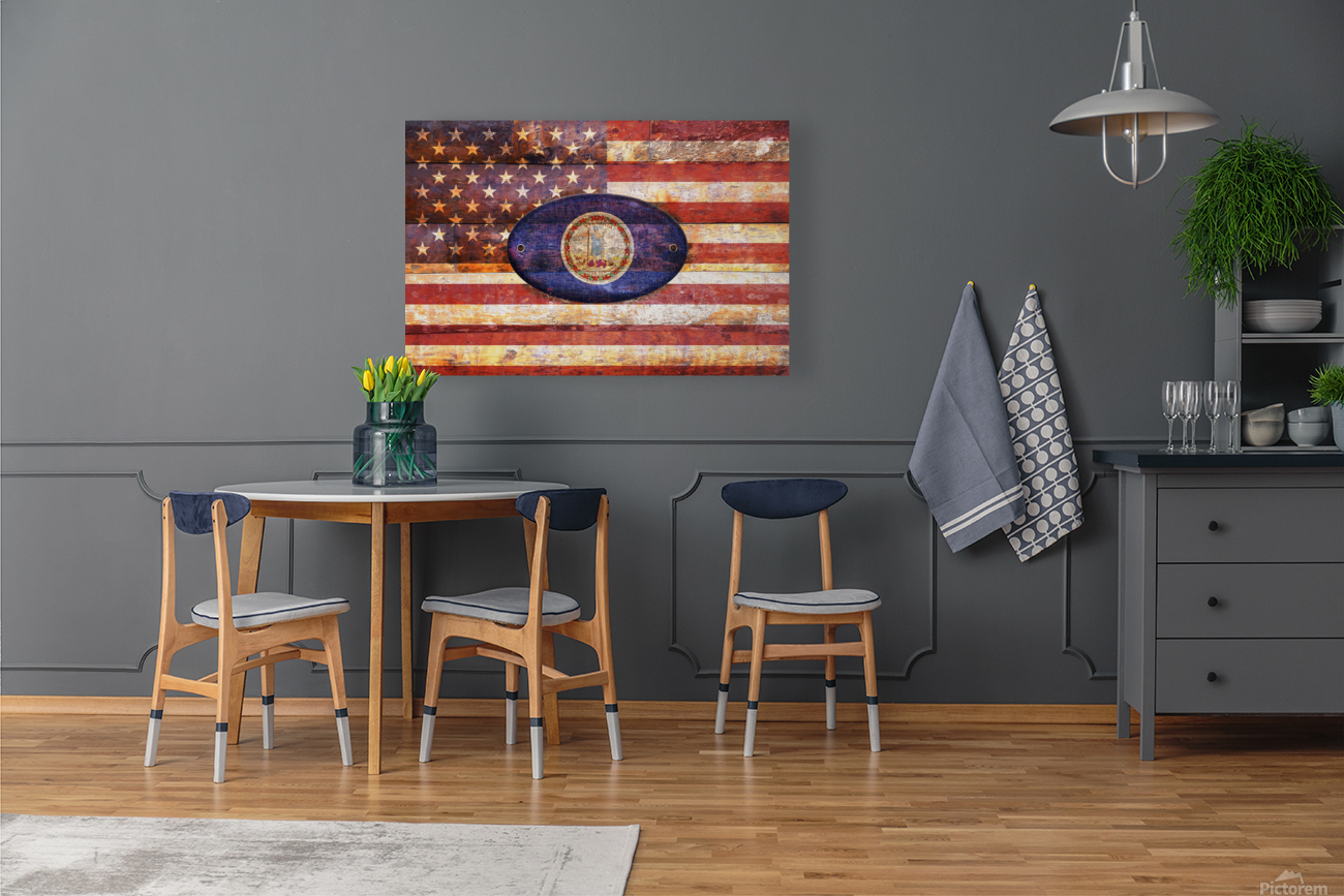 Virginia flag Reproduction