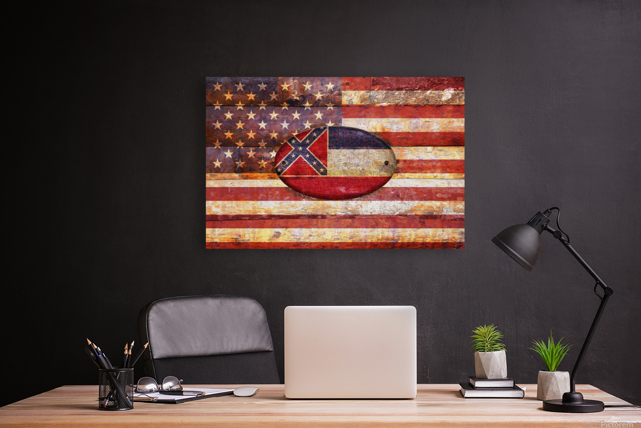 Mississippi flag Reproduction