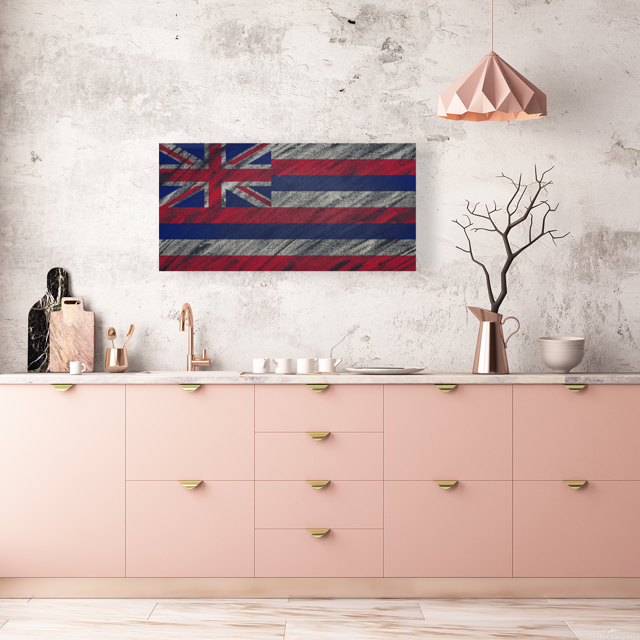 Hawaii flag Reproduction