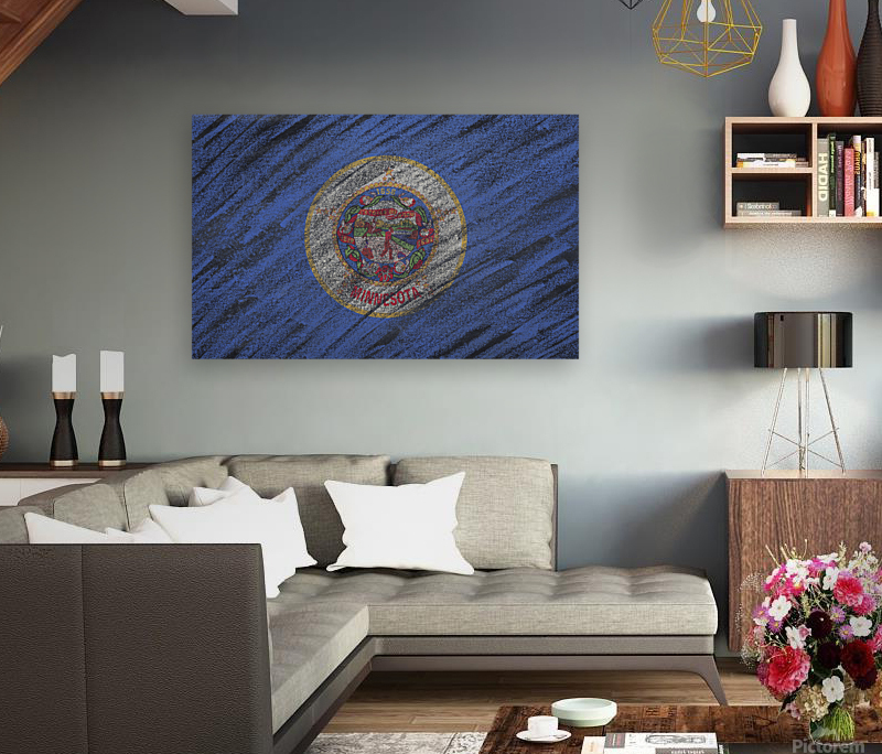 Minnesota flag Reproduction