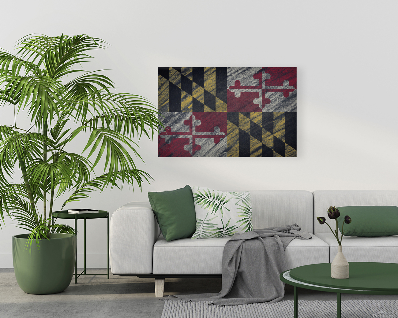 Maryland flag Reproduction