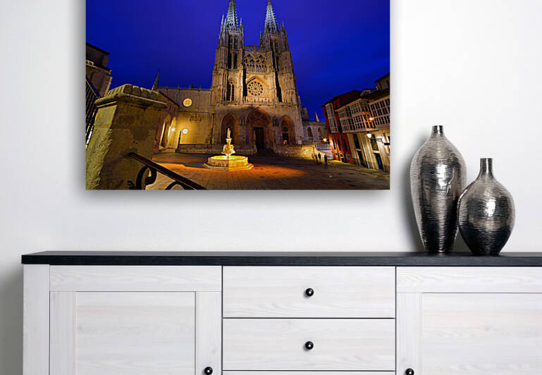  Burgos Cathedral in Spain. by CreativePhotoSpain