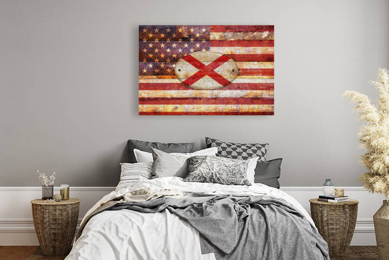 Alabama flag Reproduction