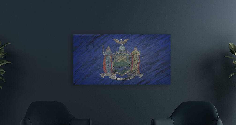 New York flag by CreativePhotoSpain
