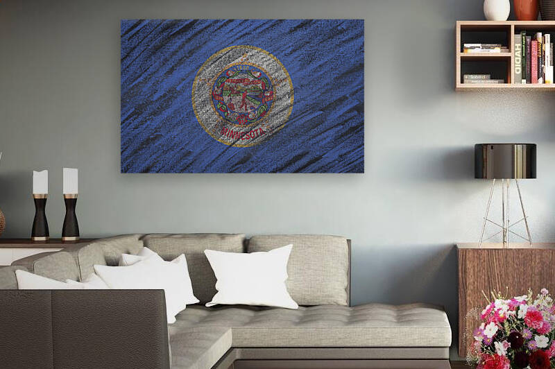 Minnesota flag by CreativePhotoSpain