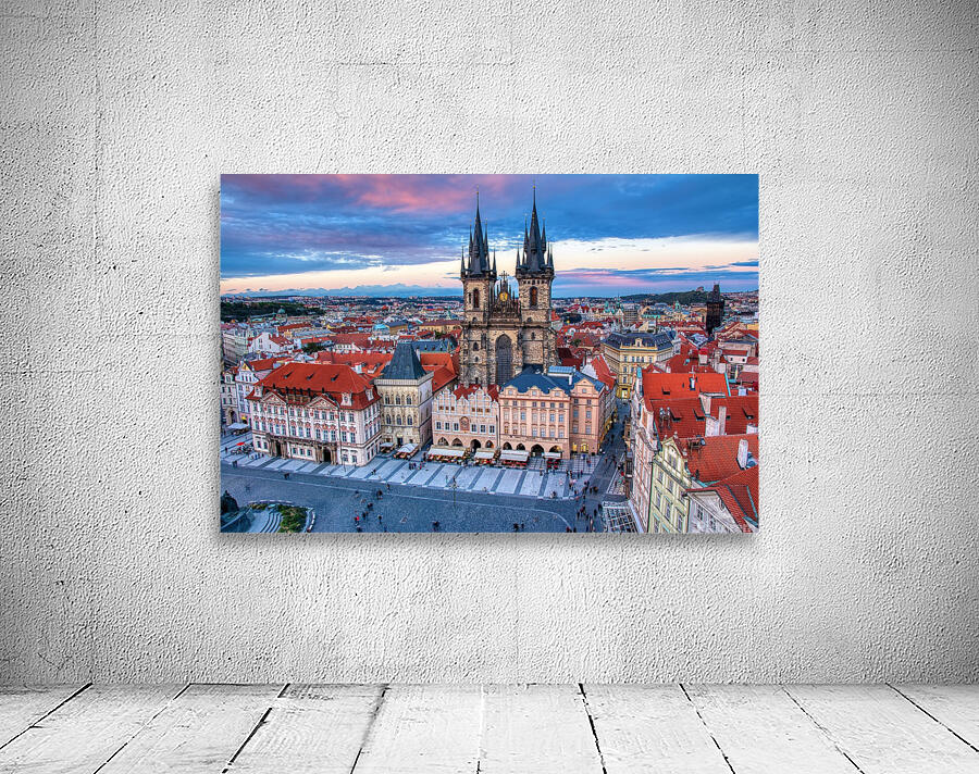 Prague Czech Republic Wall Preview