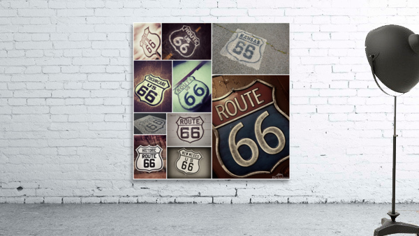 Route 66 signs Wall Preview