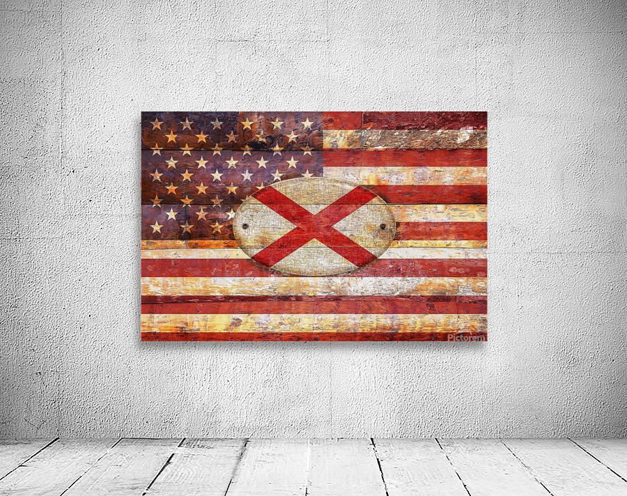 Alabama flag Wall Preview