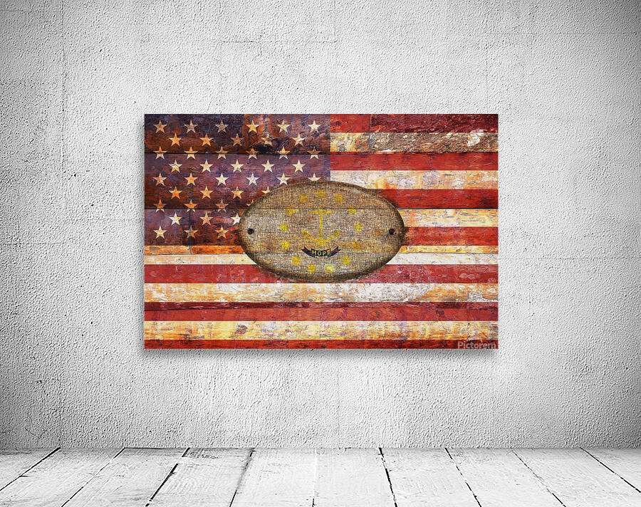 Rhode island flag Wall Preview