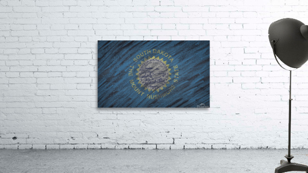 South Dakota flag Wall Preview