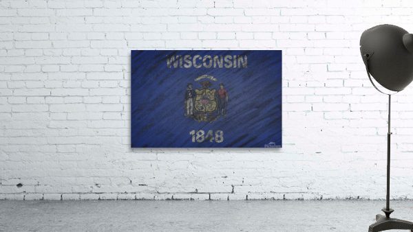 Wisconsin flag Wall Preview