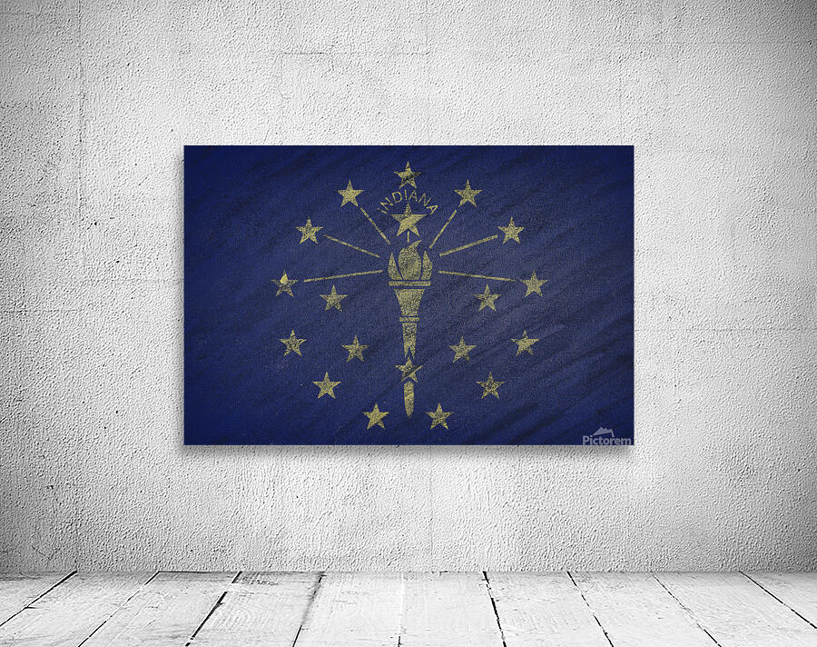 Indiana flag Wall Preview