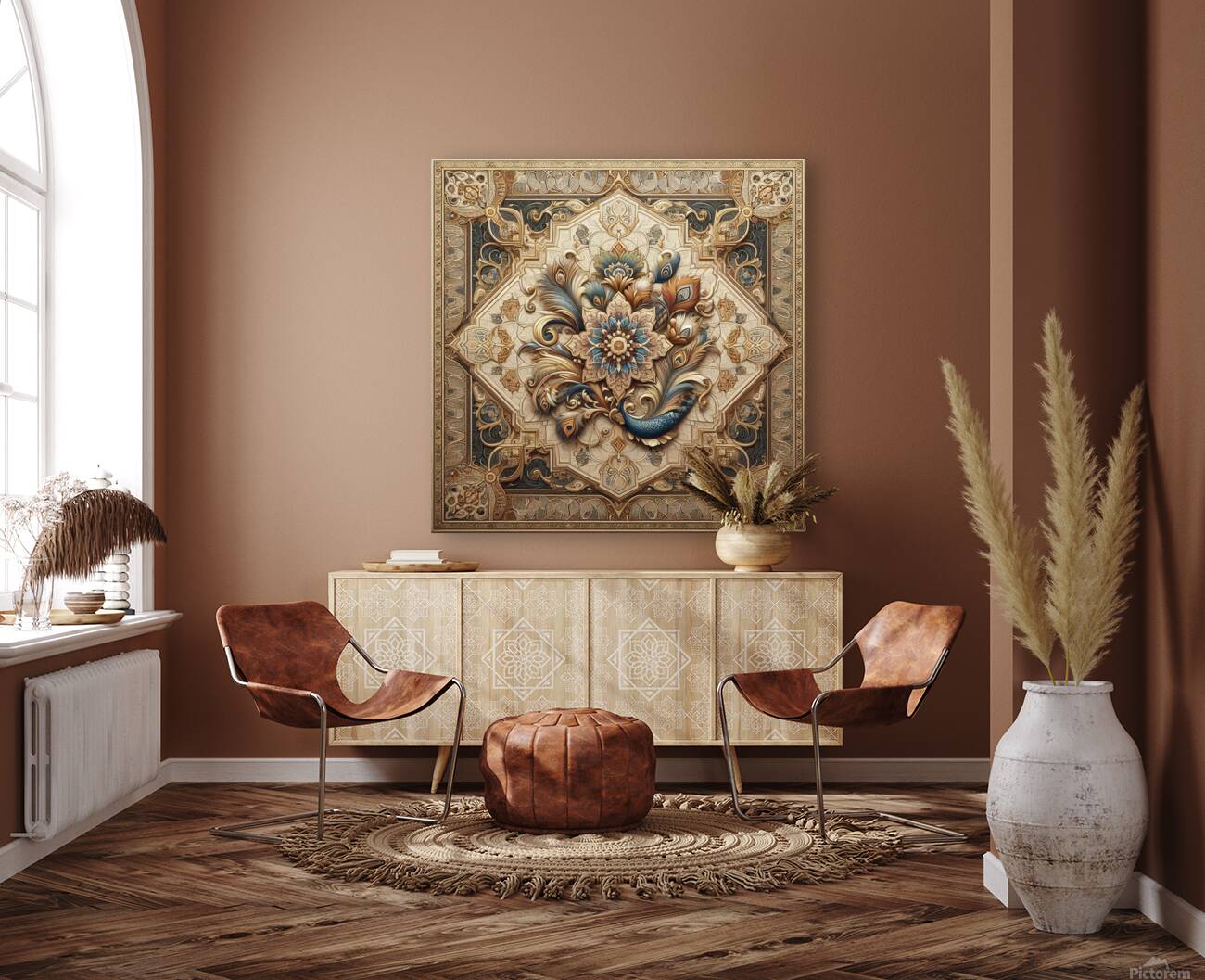 A stunning image of an Arabesque-style Reproduction