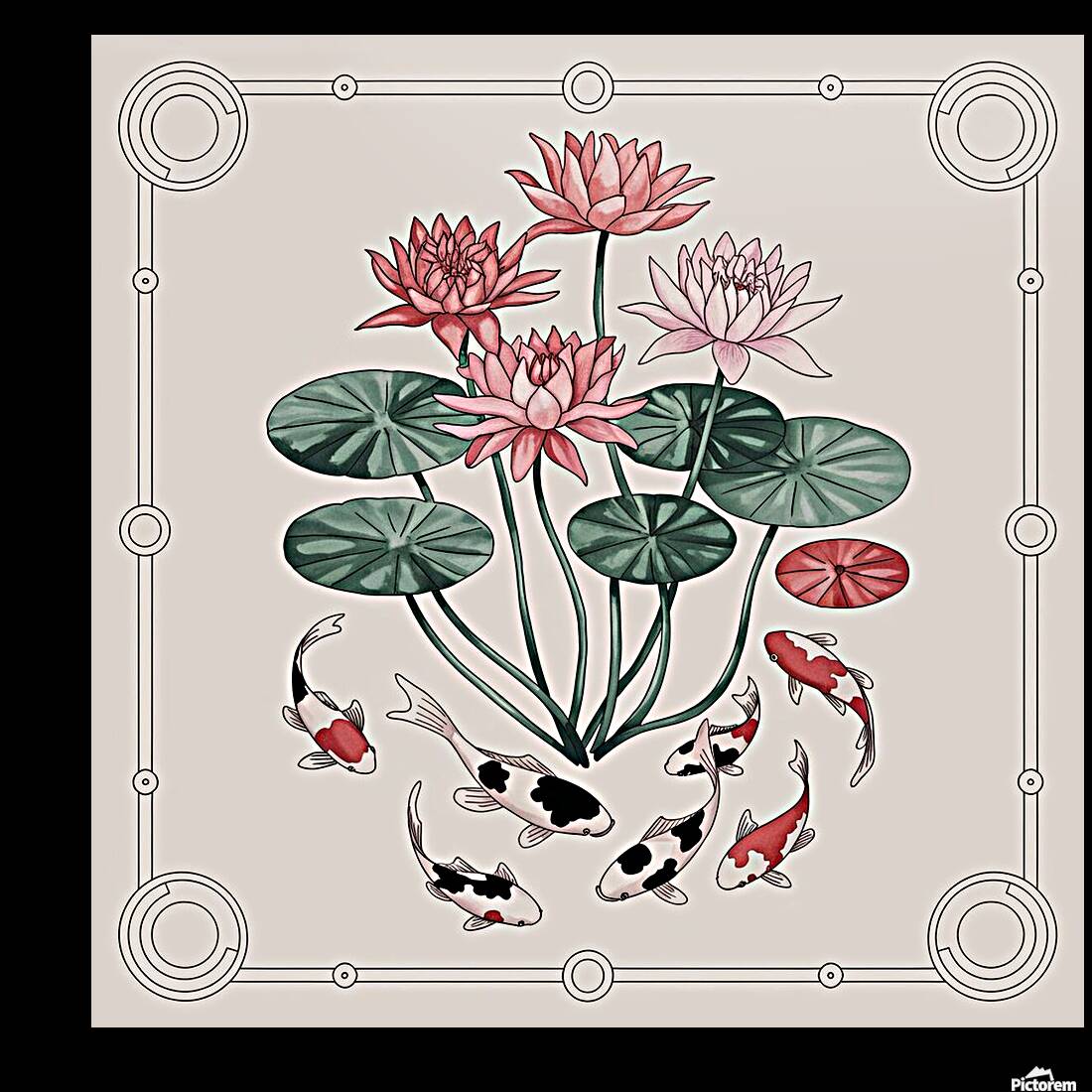 water&Below and flower  Reproduction