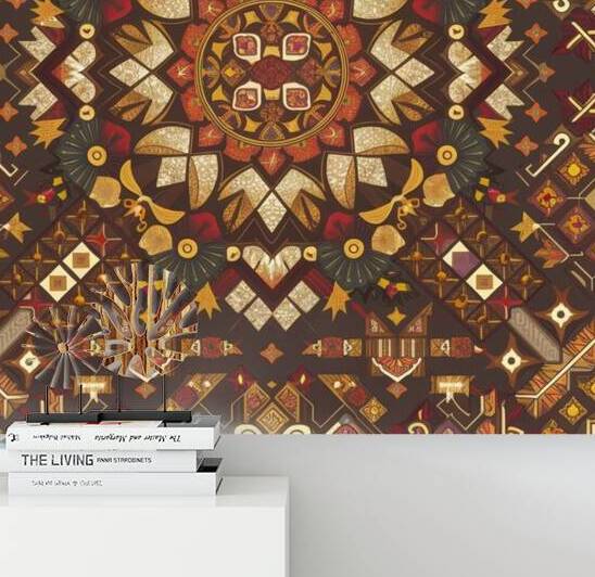 cultural patterns.  by Artify
