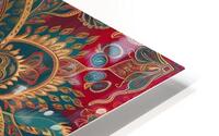 Intricate Traditional Cultural Pattern Design HD Metal print