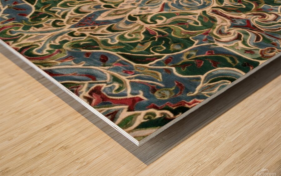 a stunning arabesque style  Wood print