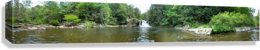 215713 LLIS 145226 Abrams falls Canvas Print