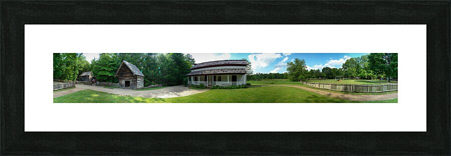 215725 LLIS 145239 Gregg Cable House Front Picture Frame print
