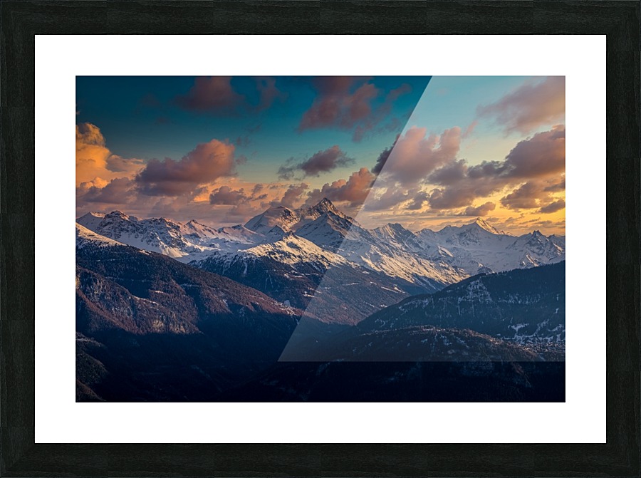 Val d’Anniviers Picture Frame print