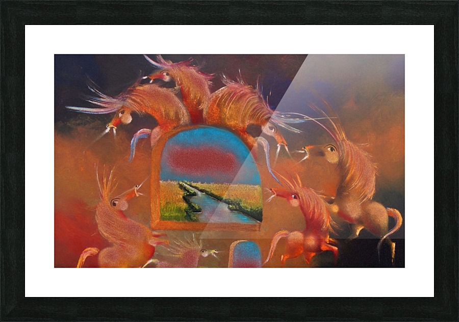 Horses Picture Frame print