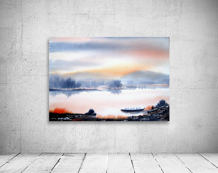 Lake Landscape Wall Preview