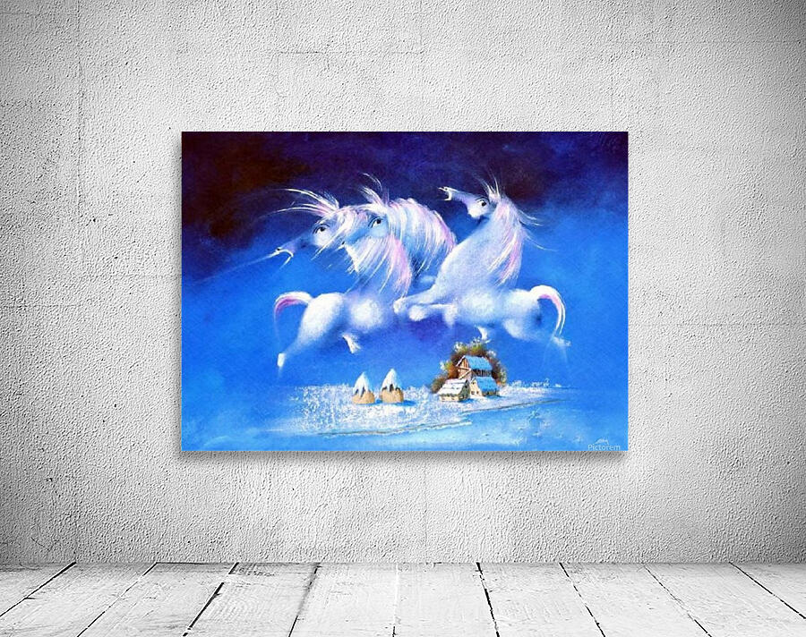 Angel Horses Wall Preview