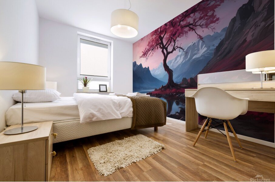 Mystical Tree Mural print