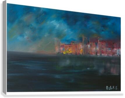 Water City Canvas Print