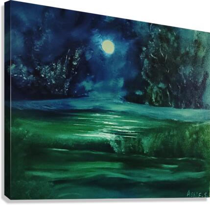 Moon light  Canvas Print