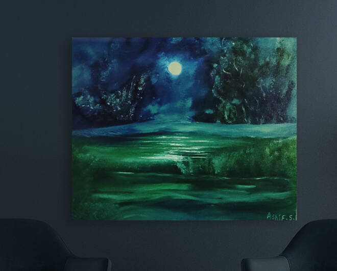 Moon light  Reproduction