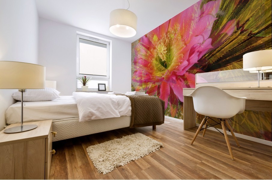 Pastel Rays Mural print